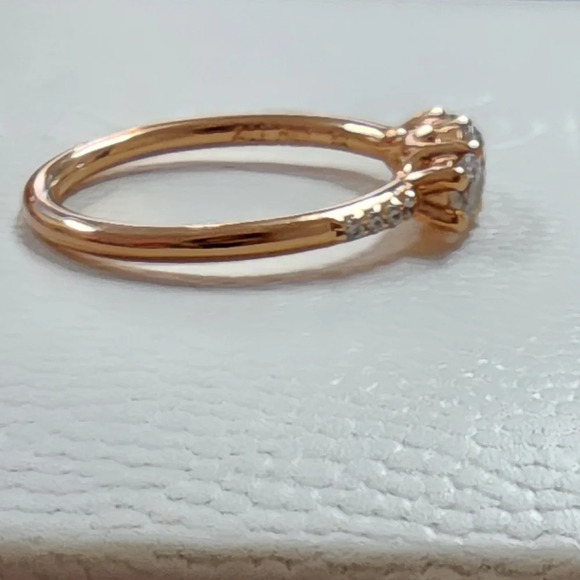 Pandora Clear Three-Stone Ring - Picture 4 of 7